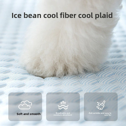 Cooling Pet Bed Cushion, Oval Design, alternate style